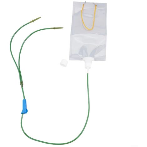 Kit de riego por goteo automático de 3 piezas para plantas con válvula ajustable para un flujo de agua controlado. Apto para plantas de interior y hierbas aromáticas (500 ml).