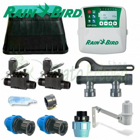 Kit de riego Rain Bird 2-zonas de 24V