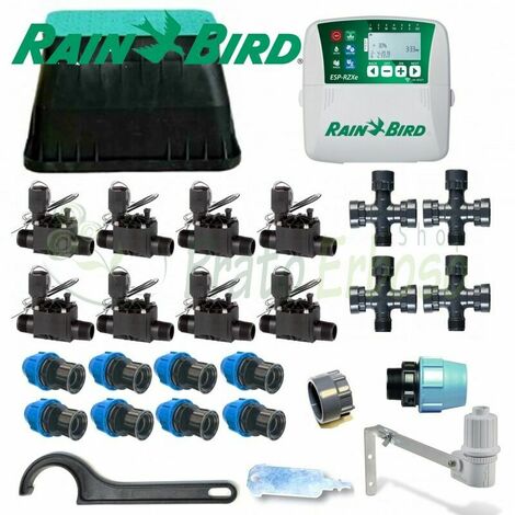 Kit de riego Rain Bird 8 zonas 24V