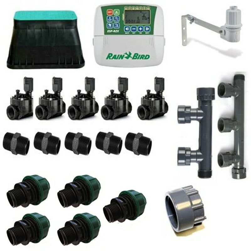 

Kit de riego Rain Bird de 5 zonas