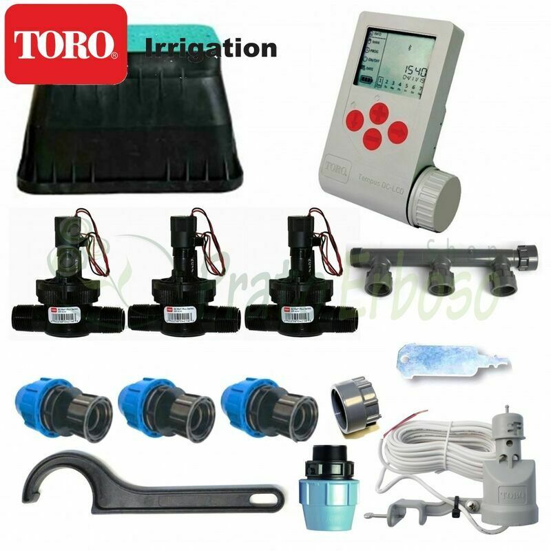 

Kit de riego Toro 3 zona 9V
