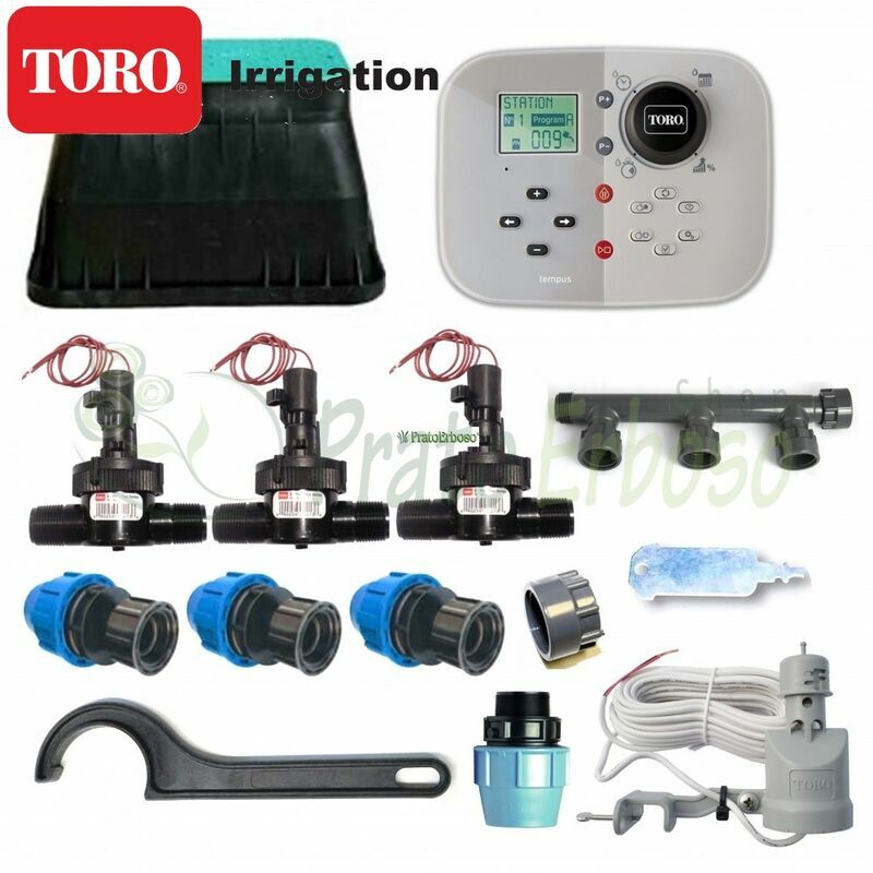 

Kit de riego Toro Tempus de 3 zonas 24V