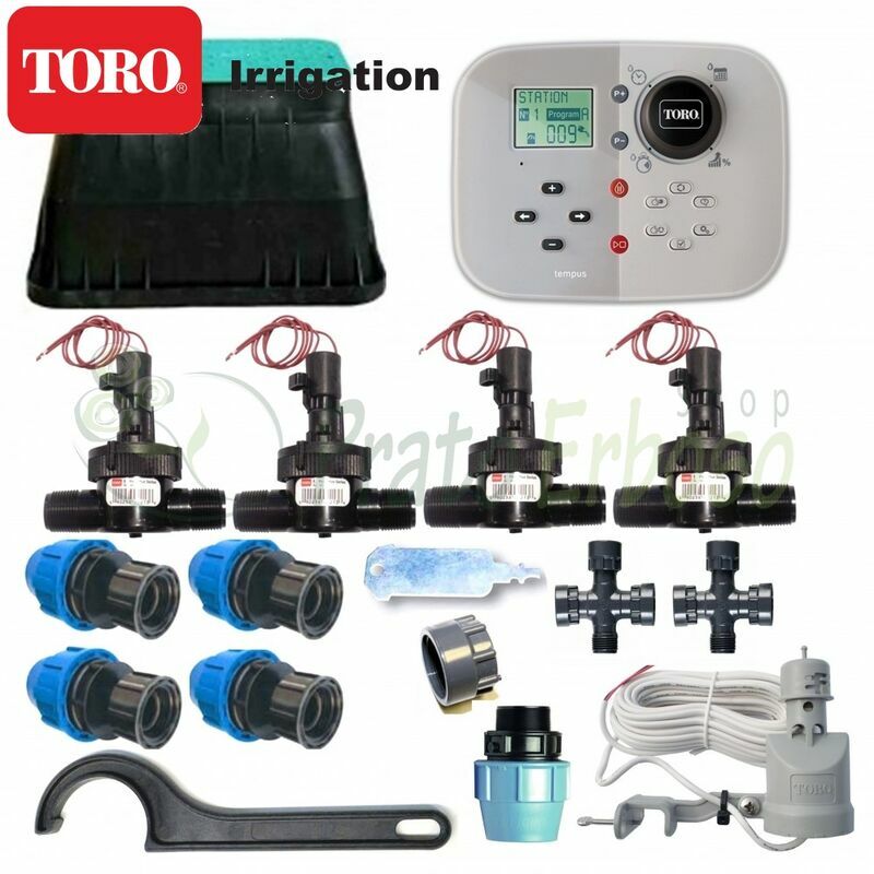 

Kit de riego Toro Tempus de 4 zonas 24V