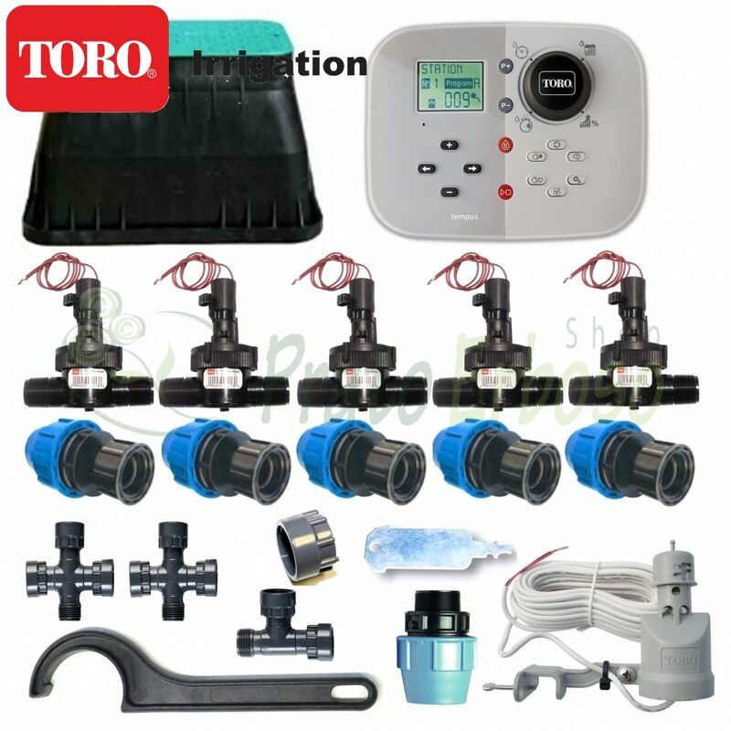

Kit de riego Toro Tempus de 5 zonas 24V