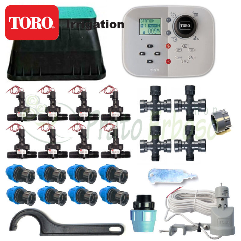 

Kit de riego Toro Tempus de 8 zonas 24V