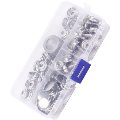 Kit de Rivets en Acier Inoxydable pour Bâche Marine, Boutons-Pression et Accessoires