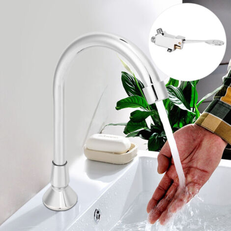 Kit de robinet d'eau d'évier à pédale de laboratoire de médecine