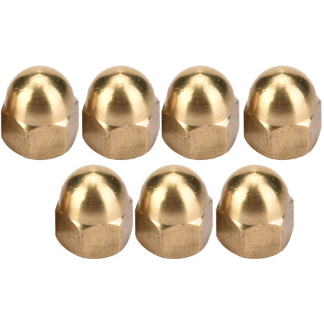 Kit de Rondelles Hexagonales en Laiton à Tête Bombée pour Fixations Véhicule (M6, 20 pièces)