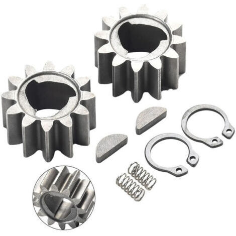 Kit de roue motrice Honda 42661-VE2-800 + 42672-VE2-800 - 8 pièces (2 vitesses, 2 clips, 2 clés, 2 ressorts)
