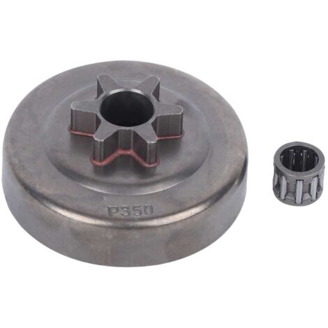 Kit de roulement de tambour d'embrayage 3/8in 6T pour tronçonneuses Partner 350 351 352 370 371 390 420