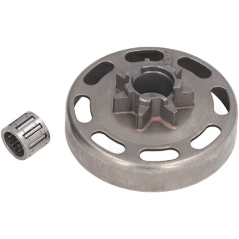 Kit de roulement, pignon et tambour d'embrayage 7 dents pour tronçonneuses Husqvarna 340 345 350 351 353 440E 450E