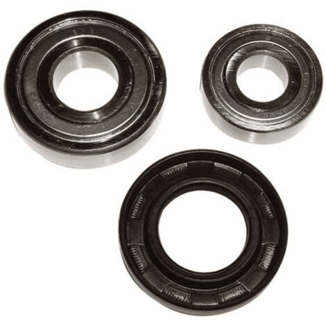 Kit de roulements complets pour lave-linge – 2 roulements 248665 et 248667 + joint 80x40x15 – Compatible RECTILIGNE – 3011040