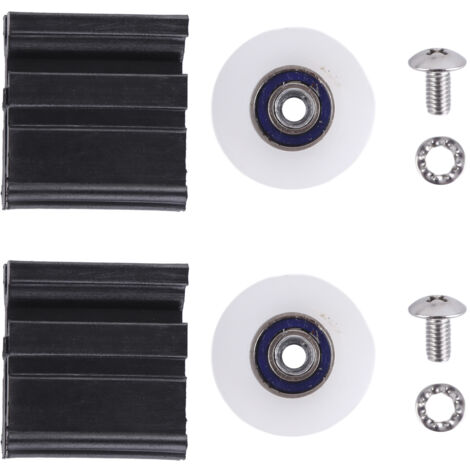 Kit de roulettes de porte de serre haut de gamme - Roues de rechange, pièces et quincaillerie pour hall d'entrée - Accessoires de haute qualité pour portes coulissantes sans effort