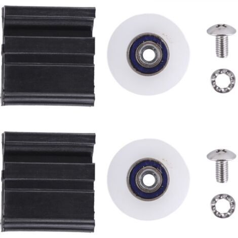 Kit de roulettes de porte de serre haut de gamme - Roues de rechange, pièces et quincaillerie pour hall d'entrée - Accessoires de haute qualité pour portes coulissantes sans effort