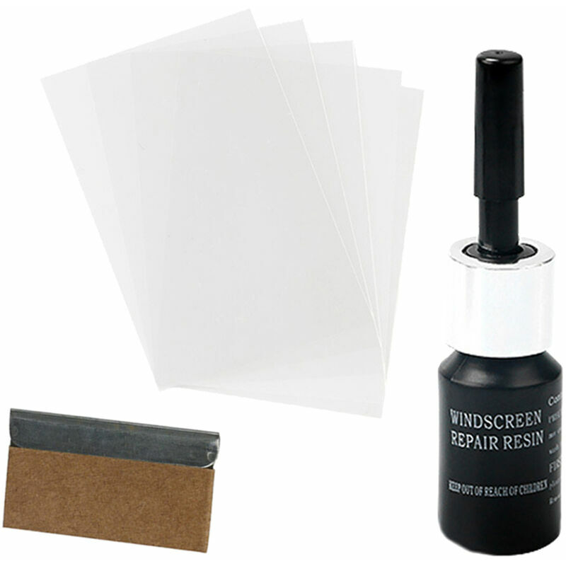 Dontodent - Kit de réparation de pare-brise, liquide de réparation de verre, kit de réparation de pare-brise automatique, outils de réparation de