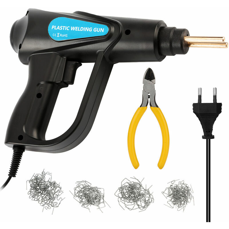 Linghhang - Kit de réparation de pare-chocs automatique de soudeuse en plastique automatique de 70 w, 4 types de pointes