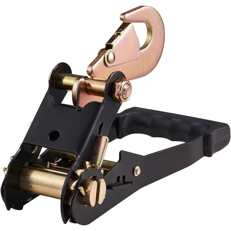 Kit de sangles d'arrimage à cliquet Mophorn sangles pour pneus de 2 po x 120 po, charge de travail de 5 512 lb et résistance à la rupture de 11 023