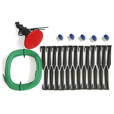 kit de sectorisation (ou bloqueur de zone) easy-zone pour tondeuses robot. inclus système de sectorisation, 20 mètres de câble,