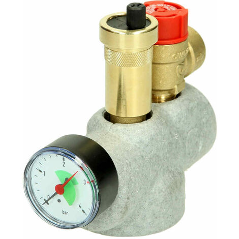 Kit de securité chaudière 3 bars jusqu'à 50 kW