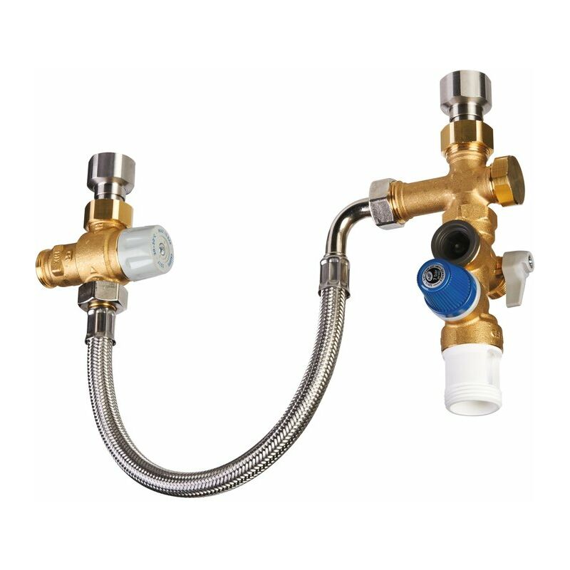 Thermador - Kit de sécurité chauffe-eau - Siège inox - Kmixvi