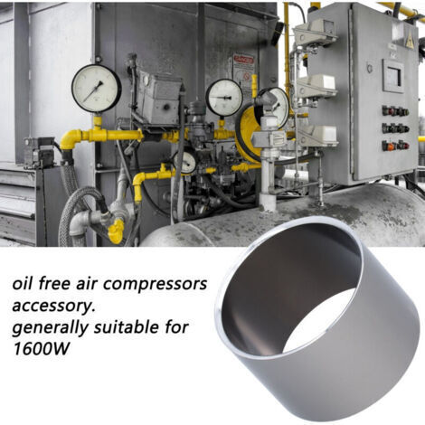Kit de segments de compression 1100 W/1500 W, pièce de rechange légère, silencieuse, sans huile, compresseur d'air bicylindre