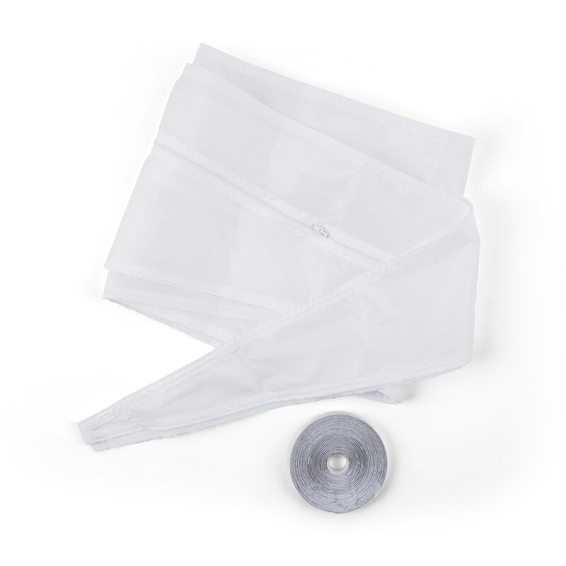 

Kit de sellado para ventanas de 3,9 m cierre de cremallera banda adhesiva