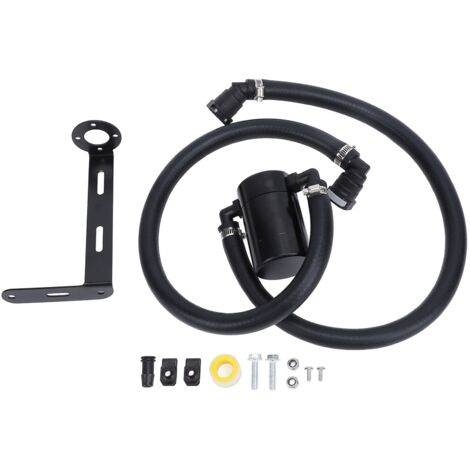Kit de séparateur d'air avec filtre en alliage d'aluminium, bidon de récupération d'huile de 3OZ avec tuyau pour expédition 3,5l EcoBoost 2018 à 2021