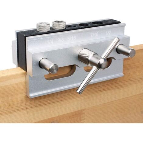 Kit de serrage pour goujon à centrage automatique, ensemble de bagues de guidage pour goujon à bois, outil de joint pour menuiserie