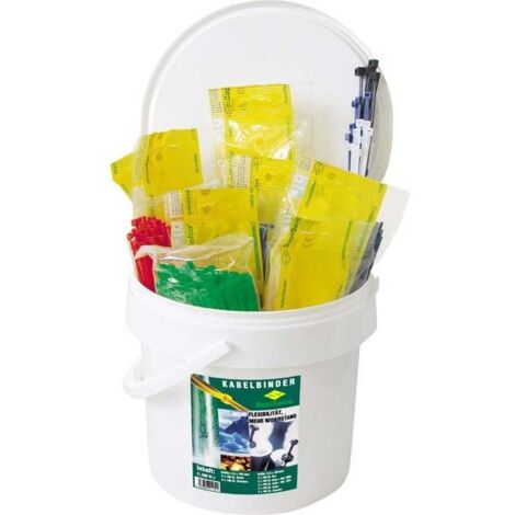 Kit de serre-câbles 1500 pièces PA 6.6