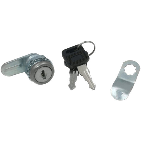 Kit de serrure à clé, pour coffret et baie 19"