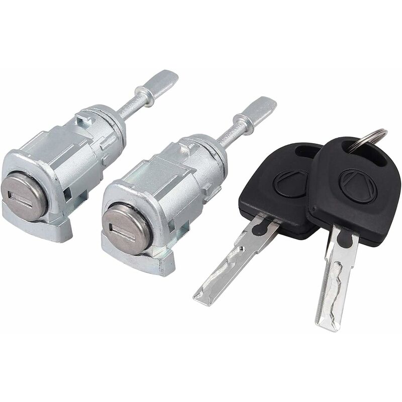 Linghhang - Kit de Serrure de Porte 604837167(Gauche)+604837168(Droite) Cylindres de Serrure Interrupteur d'Allumage Serrure de Sécurité Compatible