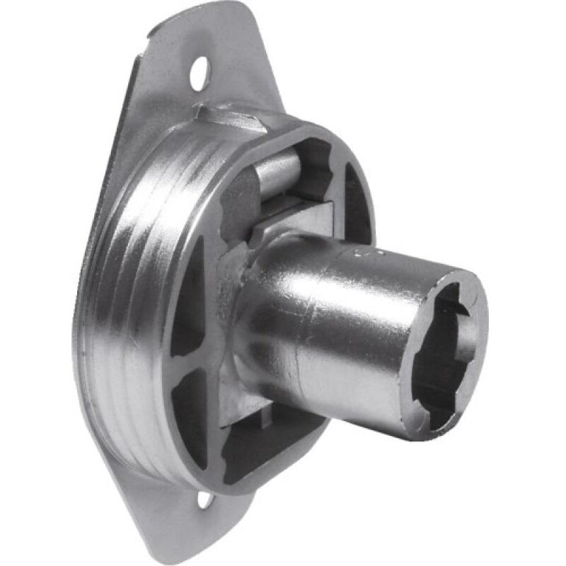 Kit de serrure de porte coulissante pour cylindre interchangeable Z23 Ø18 avec rosace et gache - pour 2 portes coulissantes Lehmann