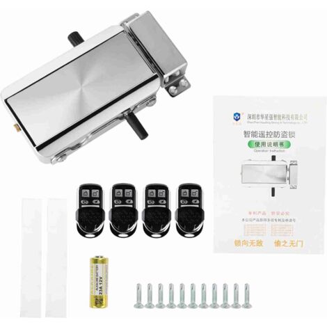 Kit de serrure de porte de maison, télécommande, entrée sans clé, système d'accès électronique intelligent sans fil, antivol, à pêne dormant, pour hôtel et appartement
