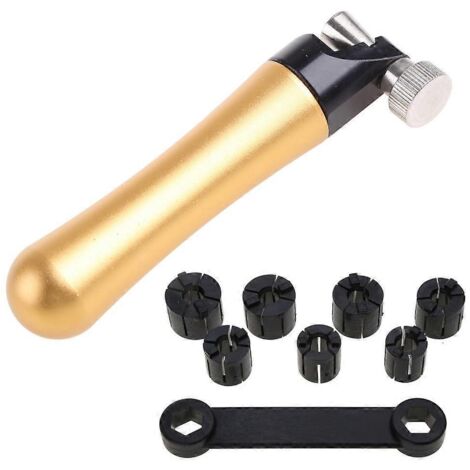Kit de sertissage de bagues multi-angles pour la réparation de bijoux et la fabrication de bagues serties de pierres. Outil de serrage multi-angles.