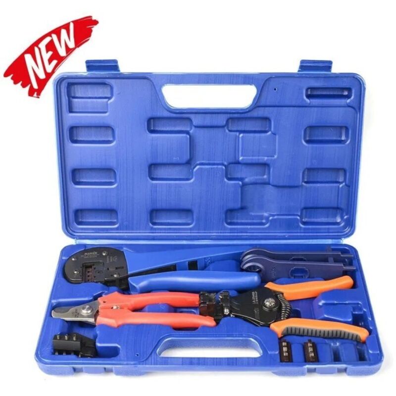 Errebi Group - Kit de sertissage pour câbles solaires MC3 MC4