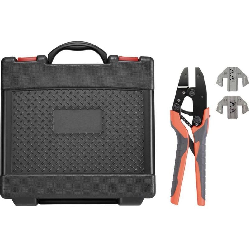 Kit de sertissage Toolcraft PZ-501 1647552 assortiment à sertir avec coffret inclus