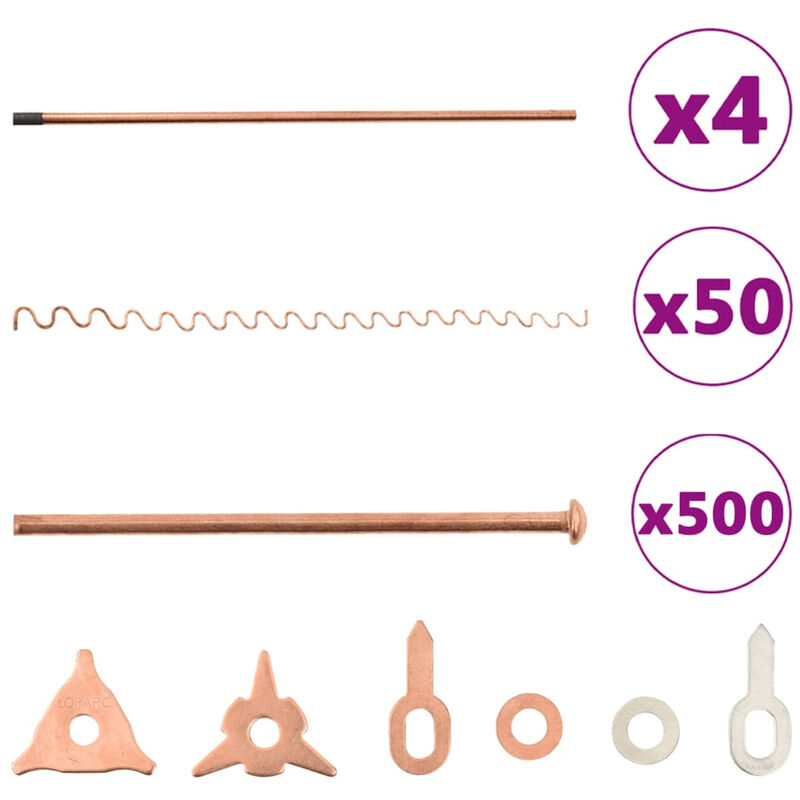 

Kit de soldadura de reparacion de abolladuras de coche 804 pzas