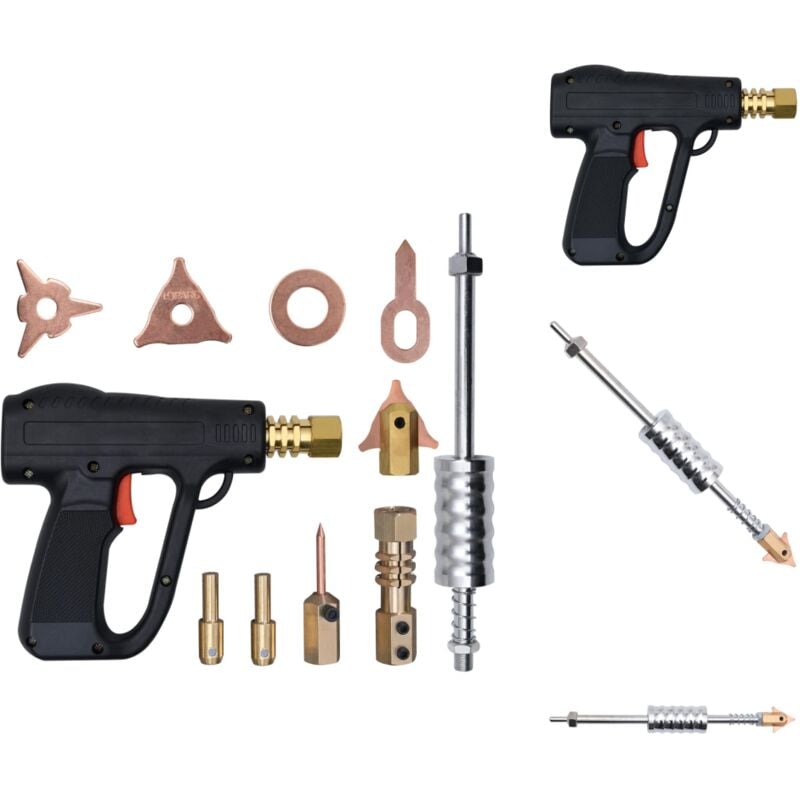 Vidaxl - Kit de soudeur d'extracteur de bosses 20 pcs - Réparation De Carrosserie - Extracteur De Bosses - Outil De Réparation Auto - Kit De Soudure