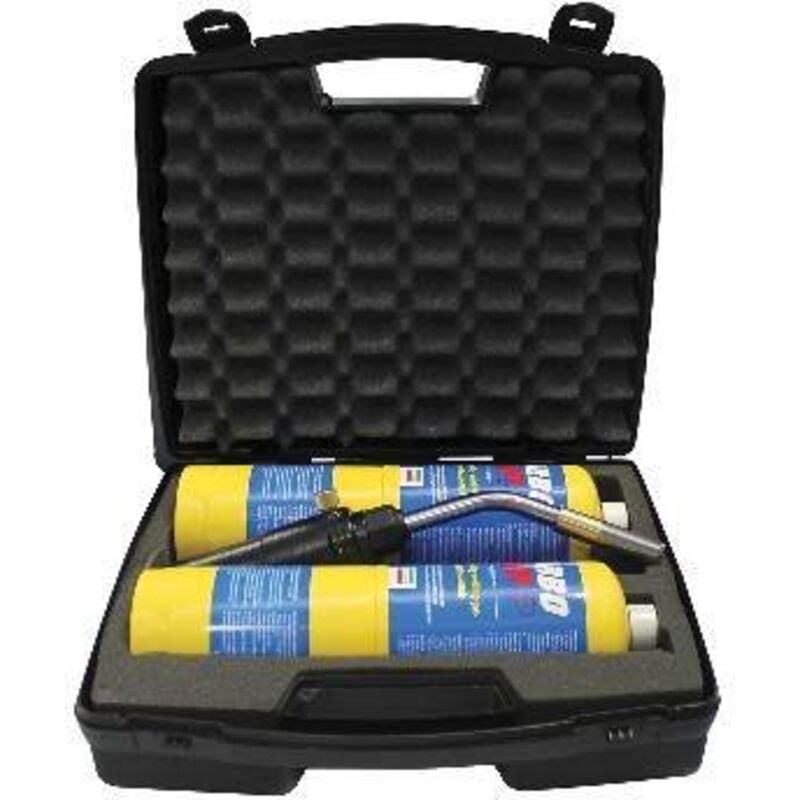 Kit de soudure avec 2 recharges turbo map + torche