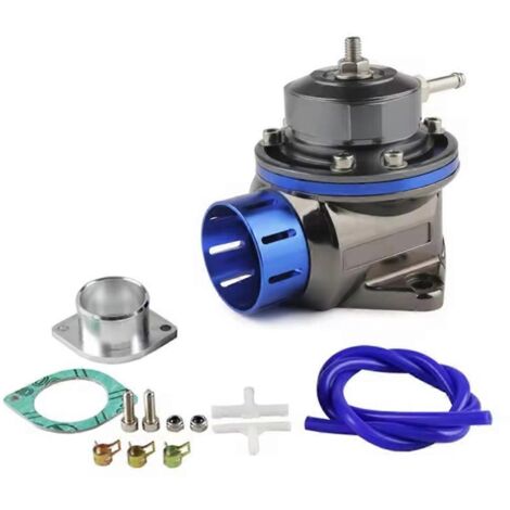 Kit de soupape de décharge turbo, soupape de décharge d'intercooler, soupape d'échappement bleue