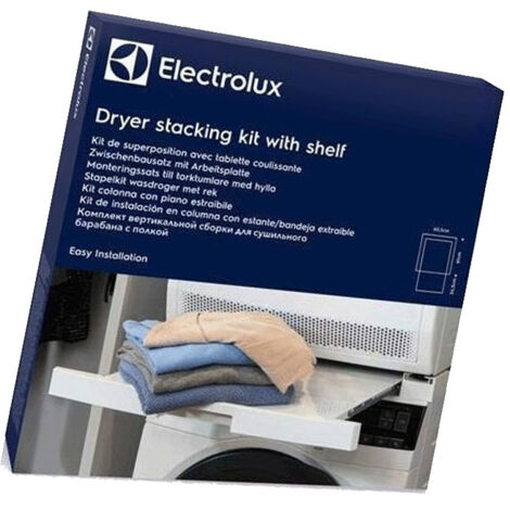 Kit de superposition E4YHMKP2 avec étagère amovible d'origine pour appareils de 60 cm de large et 54 à 60 cm de profondeur