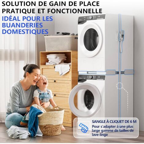 Adaptateur Vidange Y Pour Lave-vaisselle Et Lave-linge - Double Connexion 1 1/2'' - Blanc - Raccord Anti-refoulement