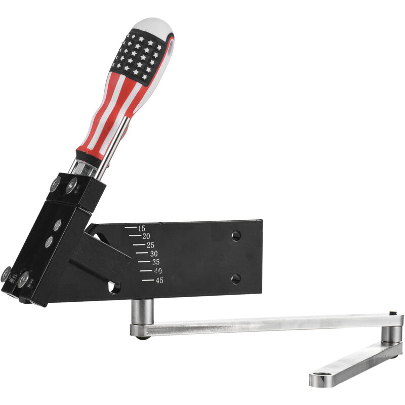 Lifcausal - Kit de support d'affûtage de lame de tondeuse à gazon pour lames droites et standard, réglable de 15 à 45 degrés, compatible avec