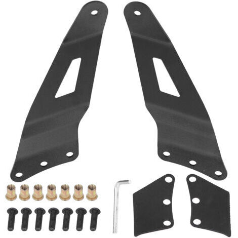 Kit de support de fixation pour barre lumineuse LED courbe sur pare-brise - Pour Chevrolet Silverado 1500/2500HD/3500 2001‑2006