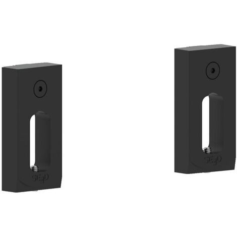Kit de support de tringle pour profil d'agencement intérieur LIFT - étagére inclinée 30° - sachet de 2 - SEED