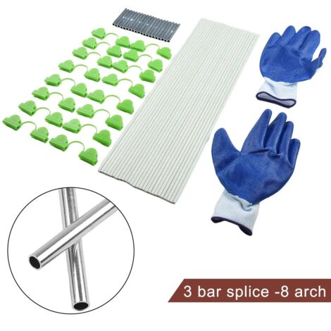 Kit de support pour plantes en fibre de verre à monter soi-même, comprenant tuteurs, arches, serres et jardins. - AquaForge