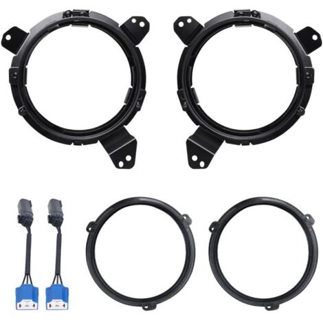 Kit de Supports de Phares LED 9″ Rond pour Jeep Wrangler JL / Jeep Gladiator JT (2018-2024) - XENLED