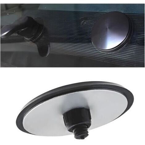 Kit de Suppression D'essuie-Glace Arrière de Voiture, Bouchon de Trou D'essuie-Glace Arrière Auto Vis Décorative pour Véhicules(46mm)