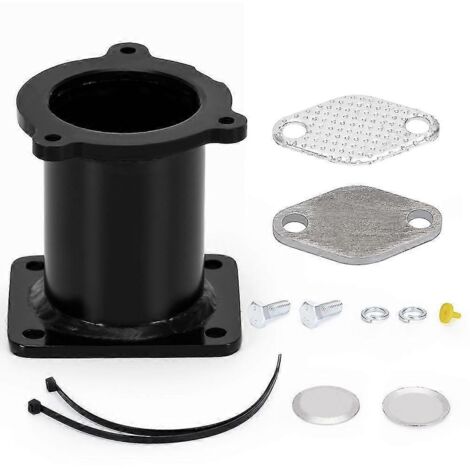 Kit de suppression EGR en aluminium 2024 Pqy - Contournement pour BMW Série 5 E60 E61 E61n 520i 525d 530d 535d (référence Pqy-egr08)