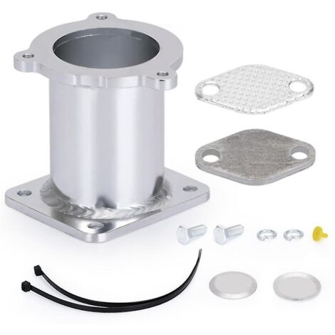 Kit de suppression EGR en aluminium avec obturation et contournement pour BMW Série 5 E60 E61 E61n 520i 525d 530d 535d (kit de suppression V--)